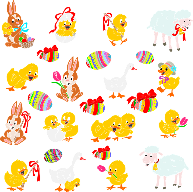 Free easter easter egg whip vector