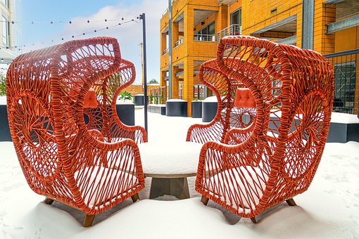 Schnee, Winter-Stadt