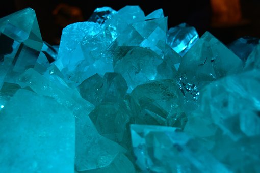 Free Crystal Blue Stone photo and picture