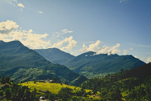 Bjerg, Uttarakhand, Landskab, Vandreture