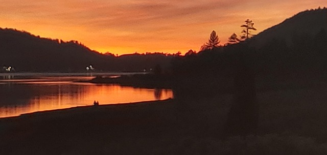 Free Sunset Mountains photo and picture