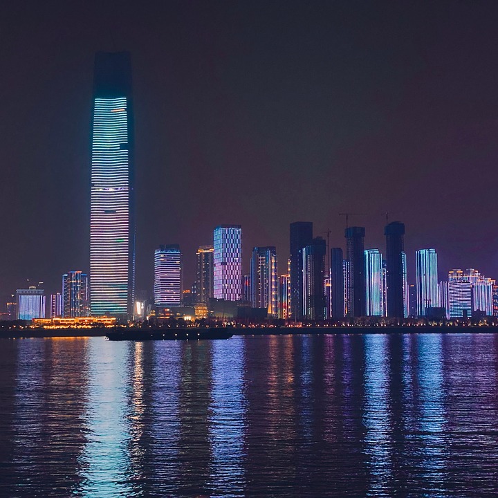 河 城市 夜晚 - Pixabay上的免费照片 - Pixabay