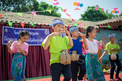 Free Laos Students photo and picture