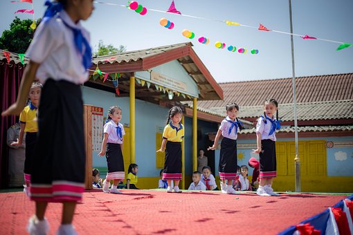Free Laos Students photo and picture