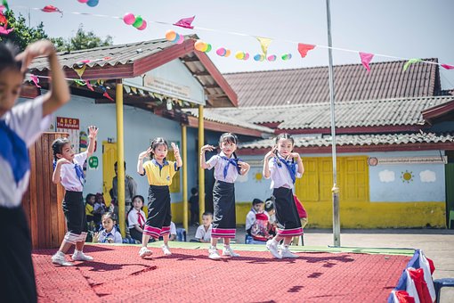 Free Laos Students photo and picture