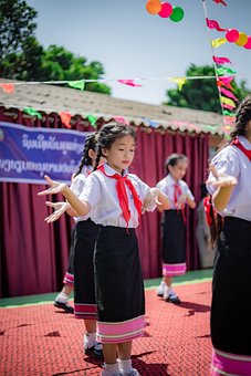 Free Laos Students photo and picture