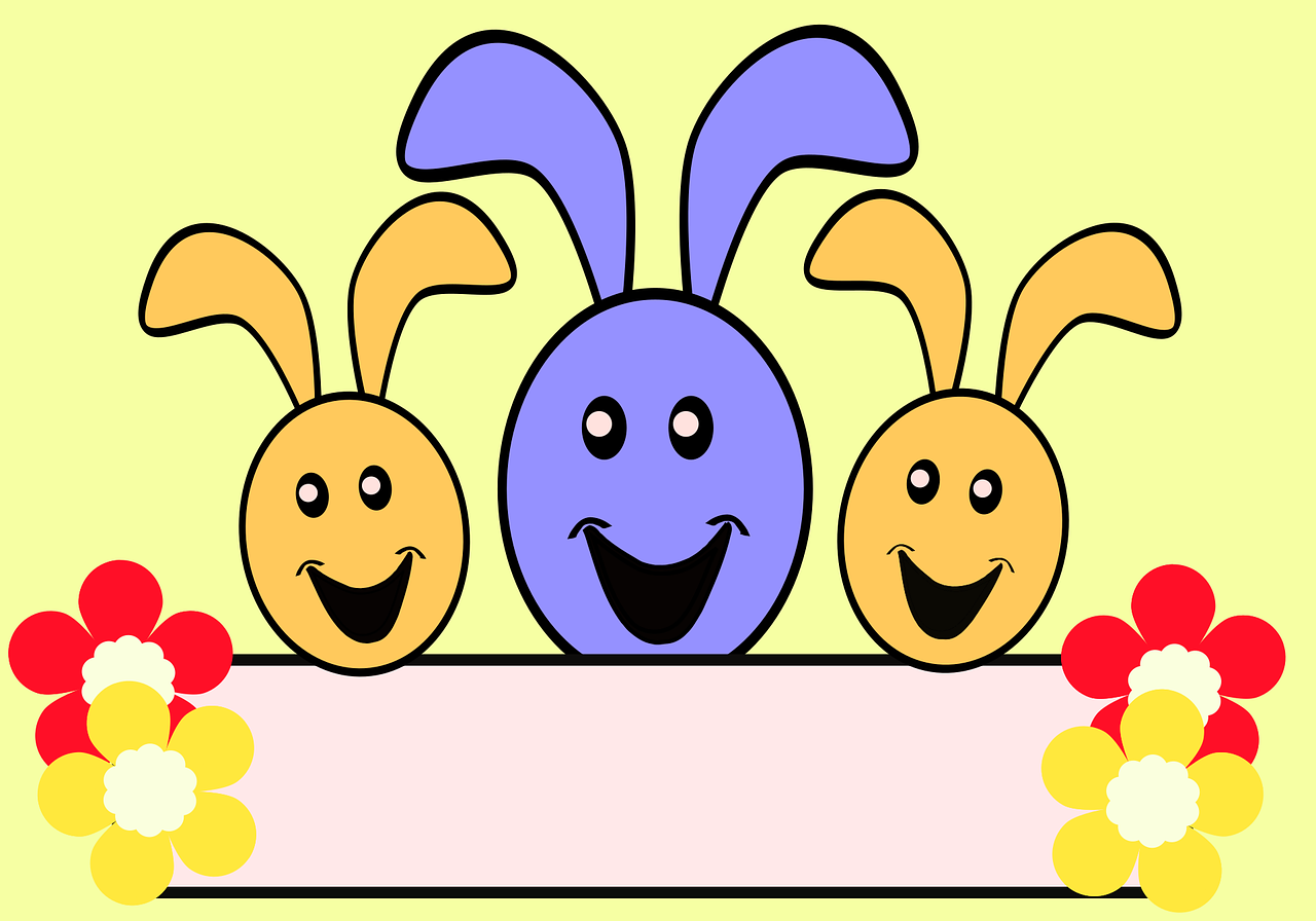 Download Easter, Rabbit, Card Easter. Royalty-Free Vector Graphic - Pixabay