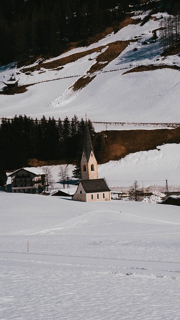 Free Church Snow photo and picture