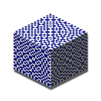 Mønster, Kube, Geometri, Bakgrunn, Mal