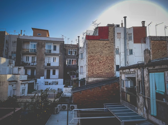 Edifícios, Pisos, Cidade, Rua, Piso