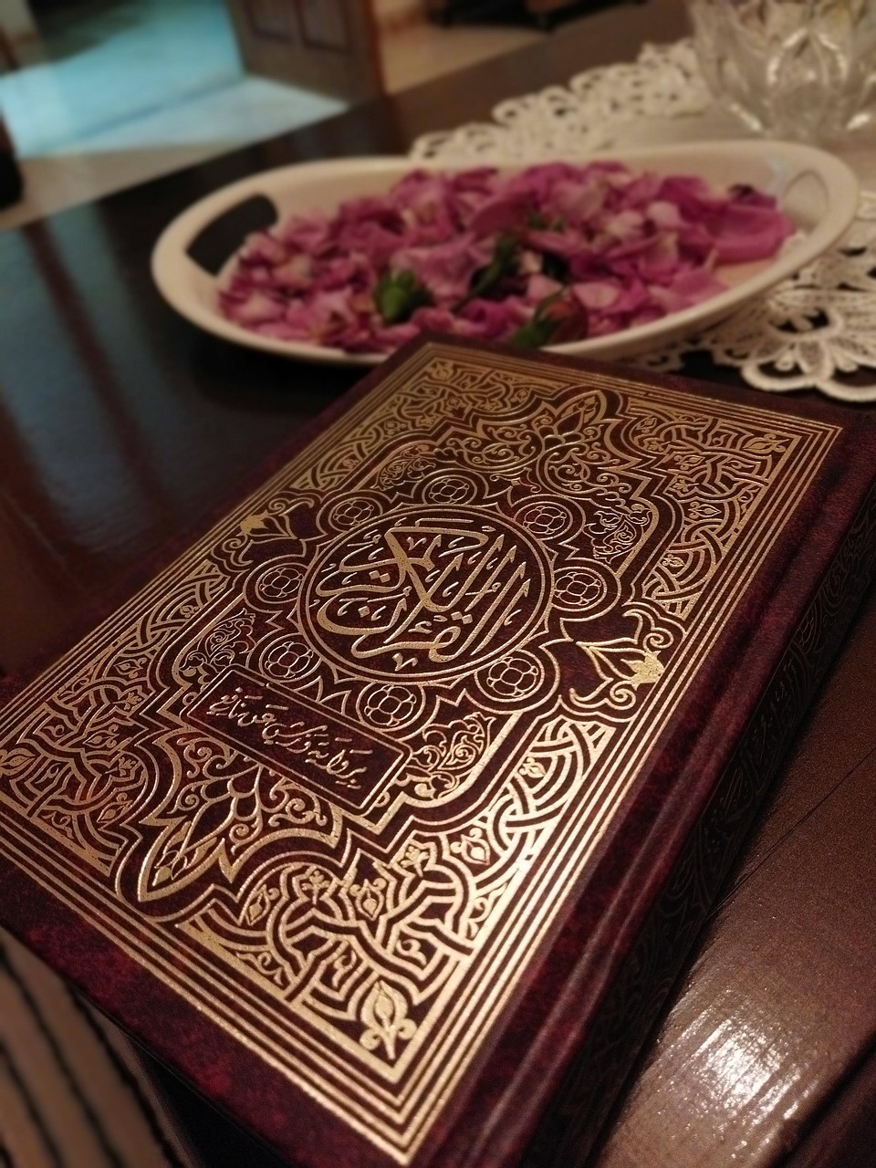 Quran, Blumen, Islam