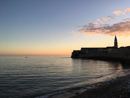 Free Old City Sunset photo and picture