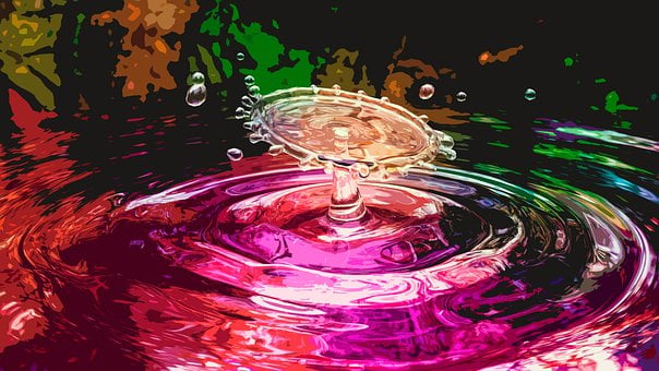 Free Background Water Drop illustration and picture