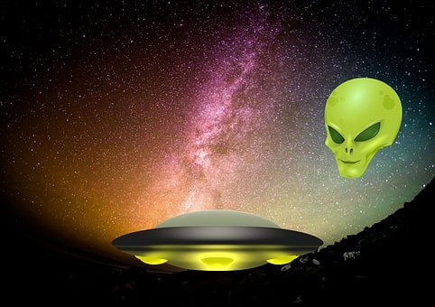 Ufo, Alien, Alien Groen