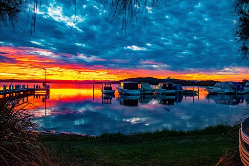 Free Boats Lake photo and picture