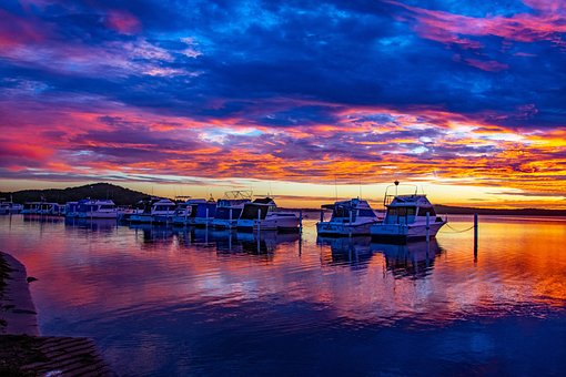 Free Boats Lake photo and picture