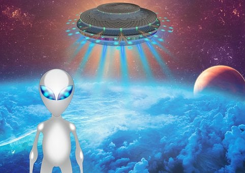 Buitenaardse, Ufo, De Ruimte, Aarde