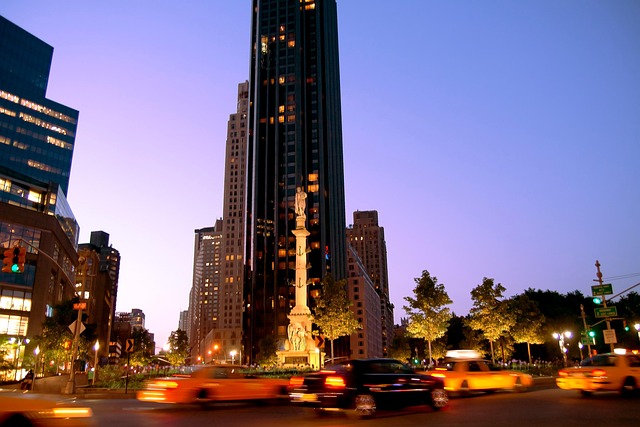 Free New York Columbus Circle photo and picture