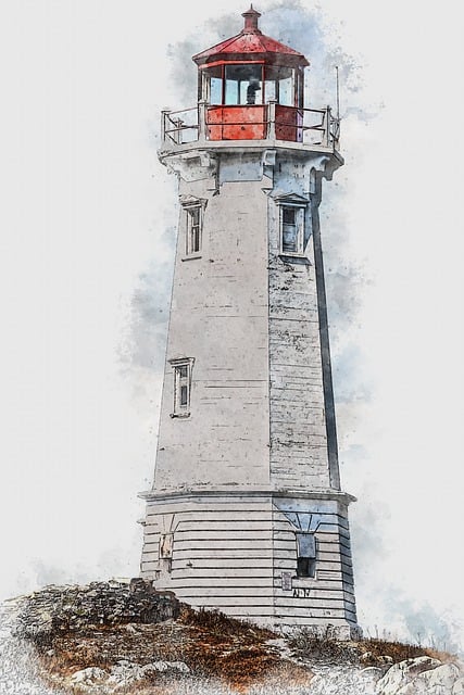 Download free HD stock image of Lighthouse Tower Free lighthouse tower photo art illustration