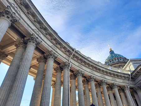 Free Kazan Cathedral Pillars photo and picture
