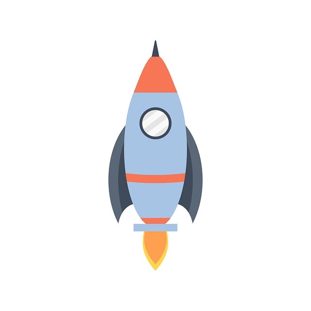 Free rocket space explore illustration