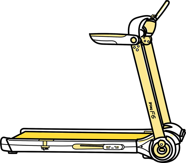Free machine exercise trot illustration