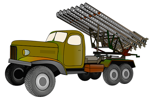 Free Katyusha Rocket Launcher Truck illustration and picture