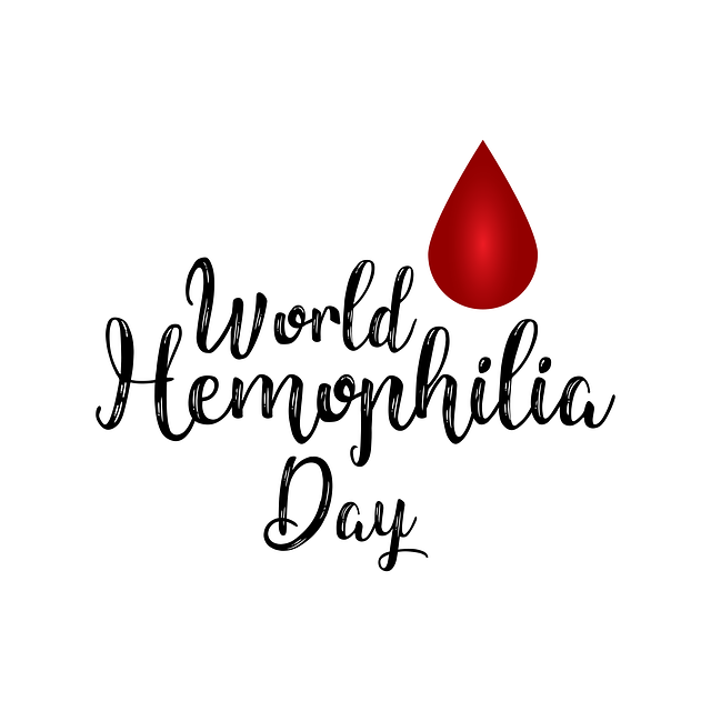 Free hemophilia awareness support vector