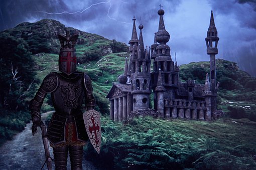 Free Knight Castle illustration and picture