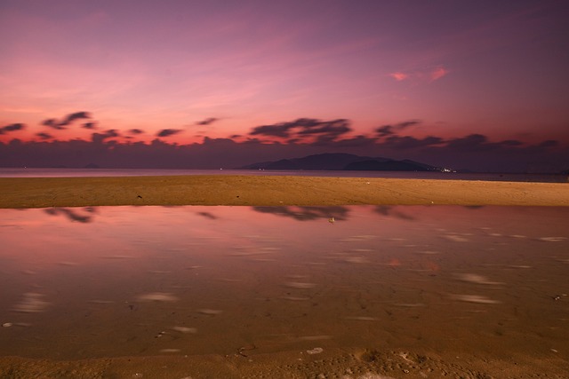 Free Sunset Sea photo and picture