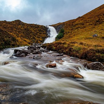 Blackhill, Blackhill Wasserfall, Himmel