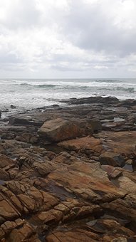 Playa, Rocas, Mar, Costa, Océano, Olas