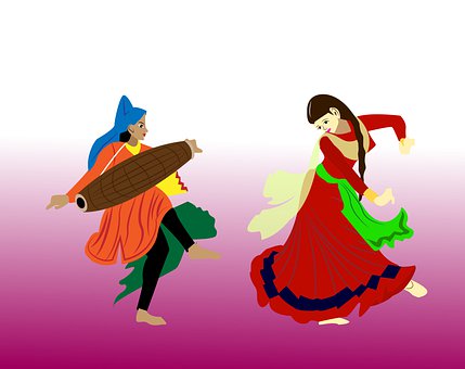 Chandigarh Indien, Rajasthani Tanz