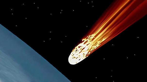 Free Asteroid Meteorite illustration and picture