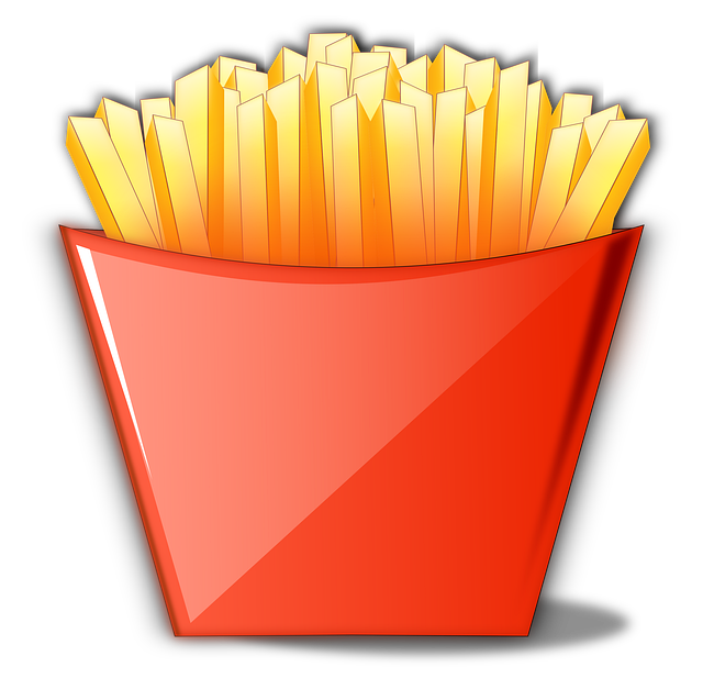 Free French Fries Snack illustration and picture