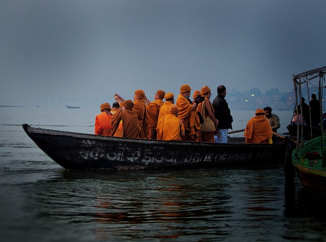 Free Sunrise On The Ganges photo and picture
