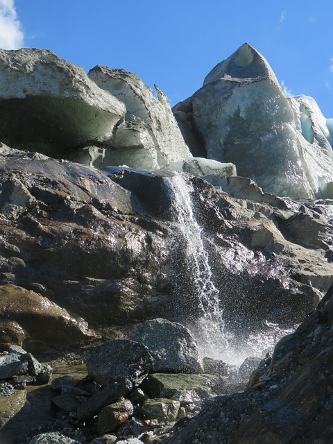 Free Bossons Glacier Alps photo and picture