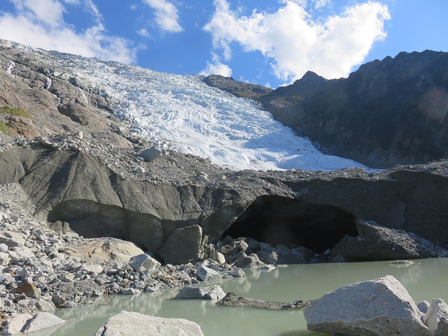 Free Bossons Glacier Alps photo and picture