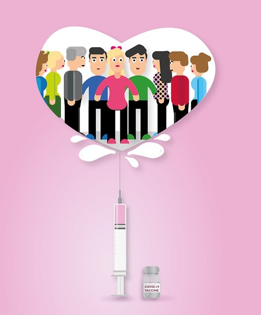 Free vaccine vaccination coronavirus illustration