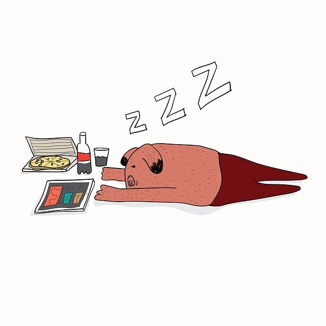 Free art rest eat illustration