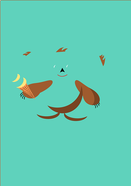 Free Toy Cheburashka vector and picture