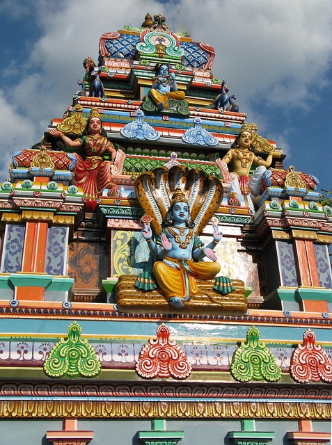 Vishnu, Krishna, Indien, Religion