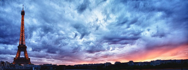 Eiffelova Věž, Paříž, Panoráma