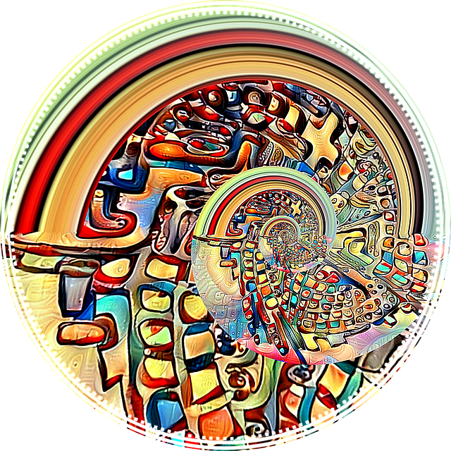 Free Symmetry Mandala illustration and picture