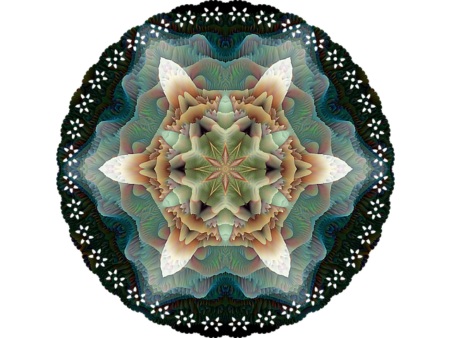 Free Symmetry Mandala illustration and picture