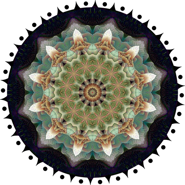 Free Symmetry Mandala illustration and picture