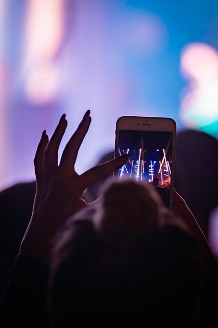 Smartphone, Koncert, Gig, Kamera