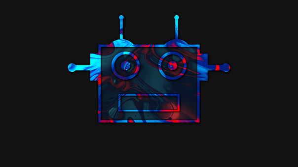Free Robot Dark illustration and picture