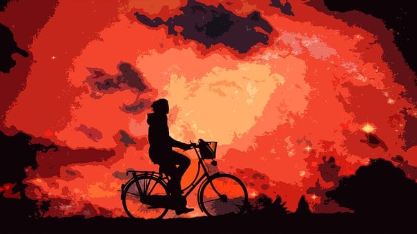 Free Bicycle Ride illustration and picture