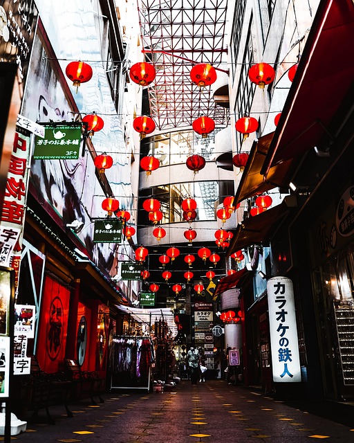 Free China Town Japan photo and picture
